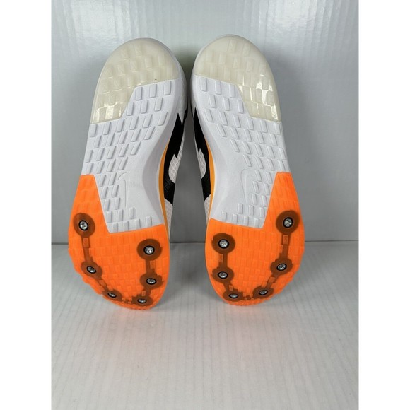 Nike Zoom Rival XC 6 White Orange Track Field Spikes DX7999-100 Men’s Size 9.5 - Picture 7 of 8